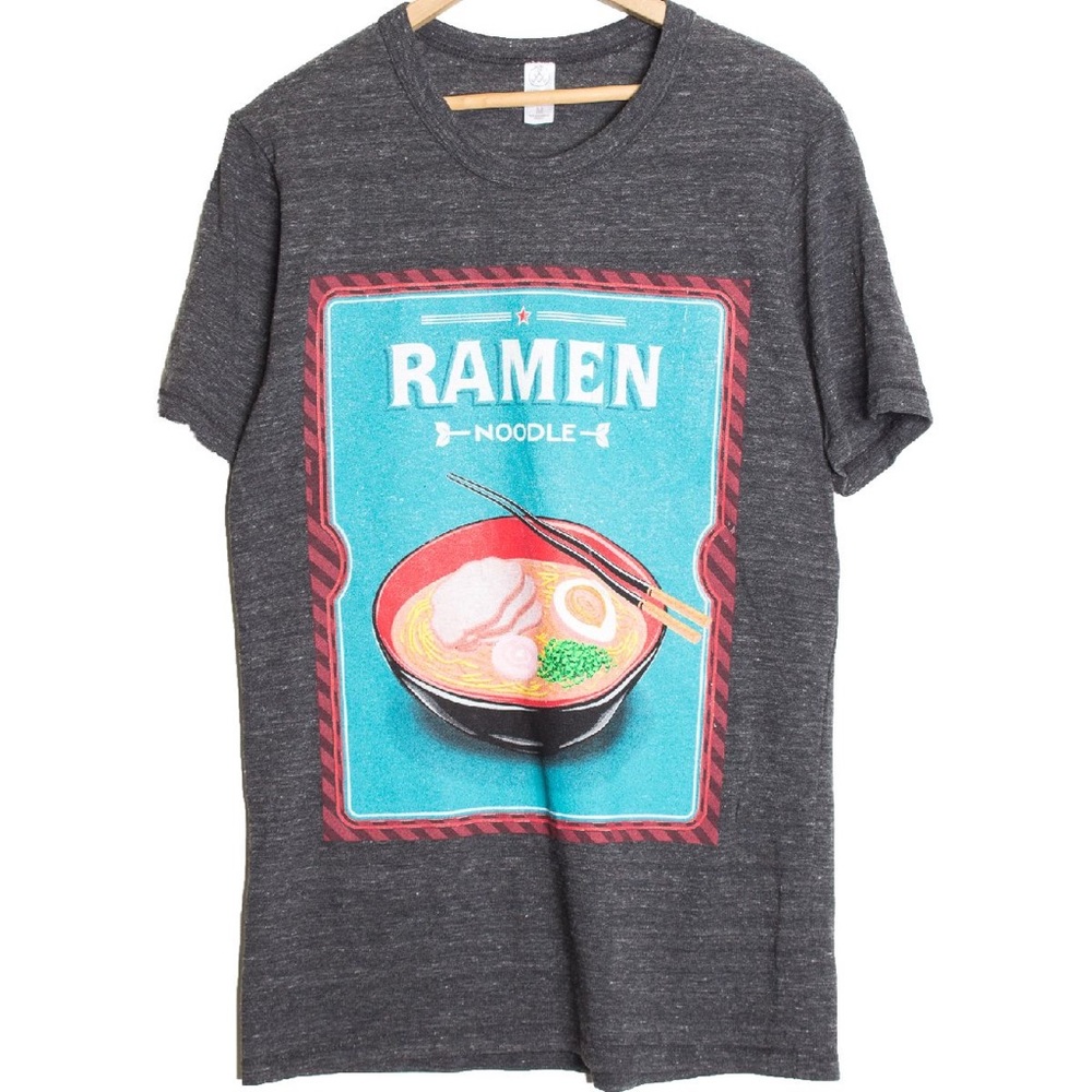 Ragstock Ramen Tee Gray Short Sleeve M